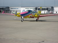N958CC @ MKJP - Cool Corp's Logo Baron - by Ag2A320