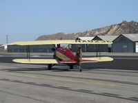 N823K @ SZP - 1993 Ball GREAT LAKES 2T-1AK as NX823K, Kinner R 56, 160 Hp modified for fuel injection, taxi - by Doug Robertson