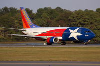 N352SW @ ORF - Southwest Airlines Lone Star ONE N352SW (FLT SWA3157) starting takeoff roll on RWY 23 enroute to Jacksonville Int'l (KJAX).