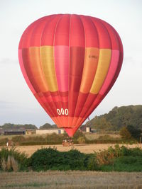 G-XRLD - Balloon landing in the Cotswolds - by Glynn Allcock