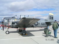 N243DM @ KLSV - T-28 - by John1958