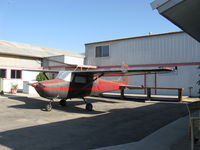 N6219E @ SZP - 1958 Cessna 172, Continental O-300 145 Hp 6 cylinder, at Ray''s Aviation. Not a Skyhawk! - by Doug Robertson