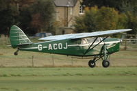 G-ACOJ @ EGTH - 2. G-ACOJ at Shuttleworth Autumn Air Display Oct. 09 - by Eric.Fishwick