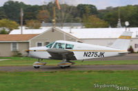 N275JK @ 7B9 - Rolling down the runway at Ellington, CT - by Dave G