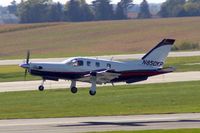 N850KP @ CID - Departing Runway 13 - by Glenn E. Chatfield