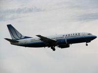N367UA @ DFW - Landing on 18R at DFW. - by paulp