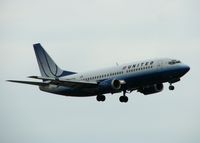 N367UA @ DFW - Landing on runway 18R at DFW. - by paulp