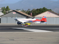 N540HR @ SZP - 2002 Howe HARMON ROCKET Ser. #002, Lycoming IO-540 250 Hp, three blade scimitar MT prop, near touchdown Rwy 22 - by Doug Robertson