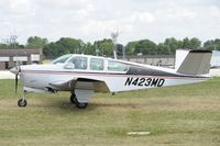 N423MD @ KOSH - Taxi to parking - by Todd Royer