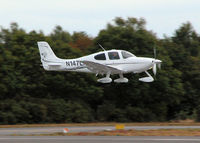 N147LK @ EGLK - ABOUT TO TOUCH DOWN RWY 25 - by BIKE PILOT
