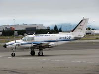 N199DS @ OAK - Ameriflight 1973 piper PA-31-350 freighter - by Steve Nation