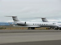 N443M @ OAK - Chevron USA 2008 Gulfstream Aerospace GV-SP (G550) - by Steve Nation