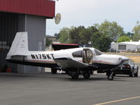 N175KT @ HWD - Sharp looking 1962 Mooney M20C - by Steve Nation