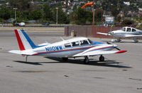 N110WW @ SQL - 1969 Piper PA-30 Twin Comanche visiting from Chico, CA - by Steve Nation