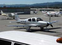 N729JR @ SQL - 2007 Cirrus Design Corp SR22 earlier in day - by Steve Nation