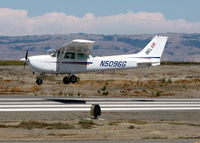 N5096G @ SQL - Bel Air 1979 Cessna 172N on touchdown - by Steve Nation