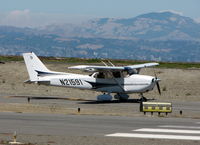 N21591 @ SQL - 2004Cessna 172S taxiing with Mt. Diablo in background - by Steve Nation