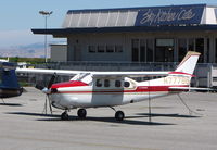N77788 @ SQL - 1979 Cessna P210N in from Van Nuys on visitor's ramp - by Steve Nation