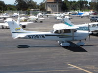 N739TW @ PAO - 2002 Cessna 172S engine check - by Steve Nation