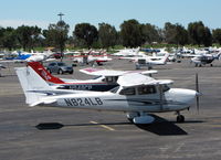 N739TW @ PAO - 2005 Cessna 172S engine check with CAP N948CP in background - by Steve Nation