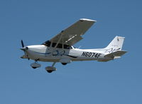 N6074F @ PAO - 2008 Cessna 172S landing - by Steve Nation
