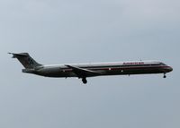 N974TW @ DFW - Landing on 18R at DFW. Rainy Day! - by paulp