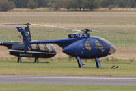 G-RJCS @ EGSU - Visitor to 2009 Helitech at Duxford - by Terry Fletcher