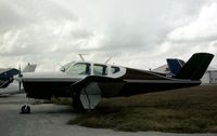 N186B @ SAT - Beech G35 Bonanza as seen at San Antonio in October 1979. - by Peter Nicholson