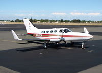 N414CM @ SAC - 1980 Cessna 414A visiting from KLF (Klamath Falls, OR) - by Steve Nation