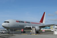N795AX @ YVR - awaiting evening departure