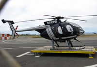 N510PD @ OAK - City of Oakland's Finest!  Boss bird 1990 Mcdonnell Douglas Helicopter 369E of Oakland PD on the trailer at North field - by Steve Nation