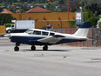 N8989P @ KSQL - 1966 Piper PA-24-260 visiting from Rancho Murietta, CA - by Steve Nation