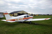 SE-KEN @ ESSV - Piper Cadet at Visby airport on the island of Gotland, Sweden - by Henk van Capelle