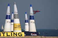 N423KC - Red Bull Air Race Barcelona 2009 - Kirby Chambliss - by Juergen Postl