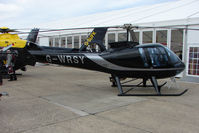 G-WRSY @ EGSU - Exhibited at HeliTech 2009 at Duxford