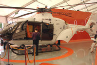 G-SENS @ EGSU - Exhibited at HeliTech 2009 at Duxford - by Terry Fletcher