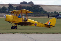 G-ANRM @ EGSU - 1943 Morris Motors Ltd DH82A TIGER MOTH wears Serial DF112 at Duxford - by Terry Fletcher