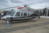 G-BURS @ EGSU - Exhibited at HeliTech 2009 at Duxford