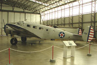 G-BKGL @ EGSU - 1952 Beech BEECH 3TM, c/n: CA-164 at Imperial War Museum Duxford - by Terry Fletcher