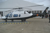 G-WELY @ EGSU - Exhibited at HeliTech 2009 at Duxford - by Terry Fletcher