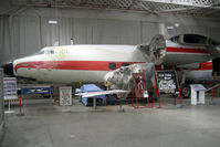 G-ALZO @ EGSU - Airspeed Ltd AS57 AMBASSADOR 2 at Imperial War Museum under restoration - by Terry Fletcher