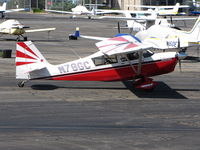 N78GC @ KPAO - 2001 American Champion Aircraft 8KCAB running up engine - by Steve Nation