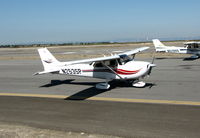 N236SP @ KSQL - Locally-based 1999 Cessna 172S taxiing - by Steve Nation