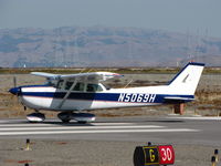 N5069H @ KSQL - Locally-based 1975 Cesna 172M on take-off RWY 30 - by Steve Nation