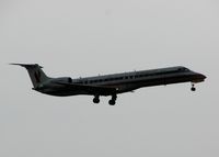 N905JH @ DFW - Landing on 18R at DFW. Rainy day at DFW!