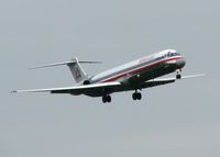 N558AA @ DFW - Landing at DFW. A rainy day in Dallas! - by paulp