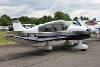 G-CBEZ @ EGSX - Visitor to the 2009 Air Britain fly-in. - by MikeP