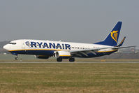 EI-DPJ @ EGGW - Arrival on Runway 26. - by MikeP