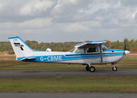 G-CBME @ EGLK - TAXYING PAST THE CAFE - by BIKE PILOT