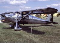 N1499B @ I73 - Luscombe 8F at the July 1984 Luscombe Fly-in - by Charlie Pyles